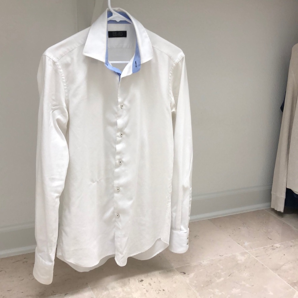 White button down shirt
